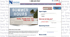 Desktop Screenshot of newmanltc.com